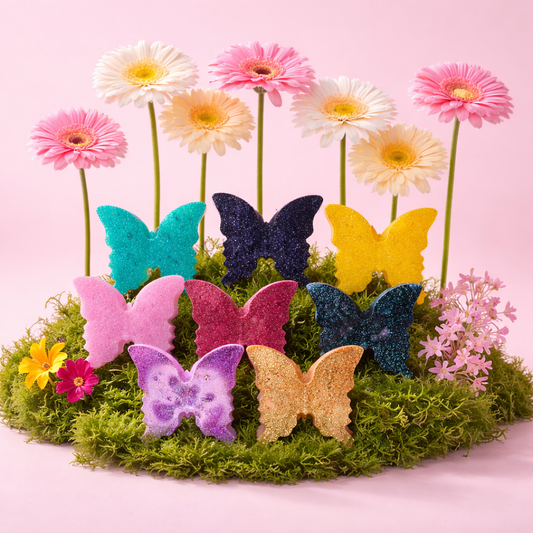 Butterflies ~ 3 1/2”H x 4” ~ 5.1 oz