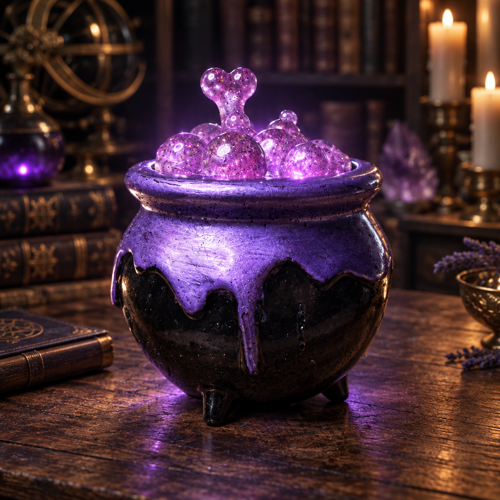 Witches Cauldron ~           3 1/2”H x 3 1/2”W ~ $25.00 Each