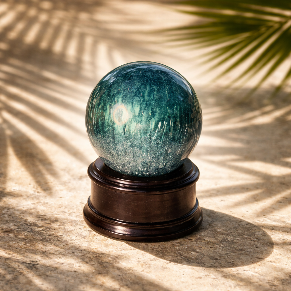 Crystal Ball & Pedestal – $45 Each ~ Collectibles