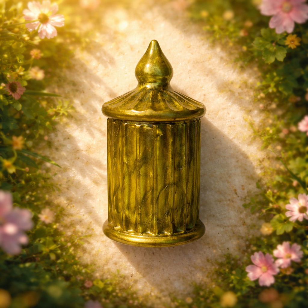Bud Vase With Lid ~ $15 Each                                        6”H x 2 3/4”W ~ 7.7 oz.