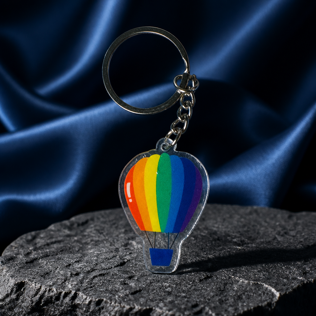 Free Pride key ring with any purchase from the Pride Collections