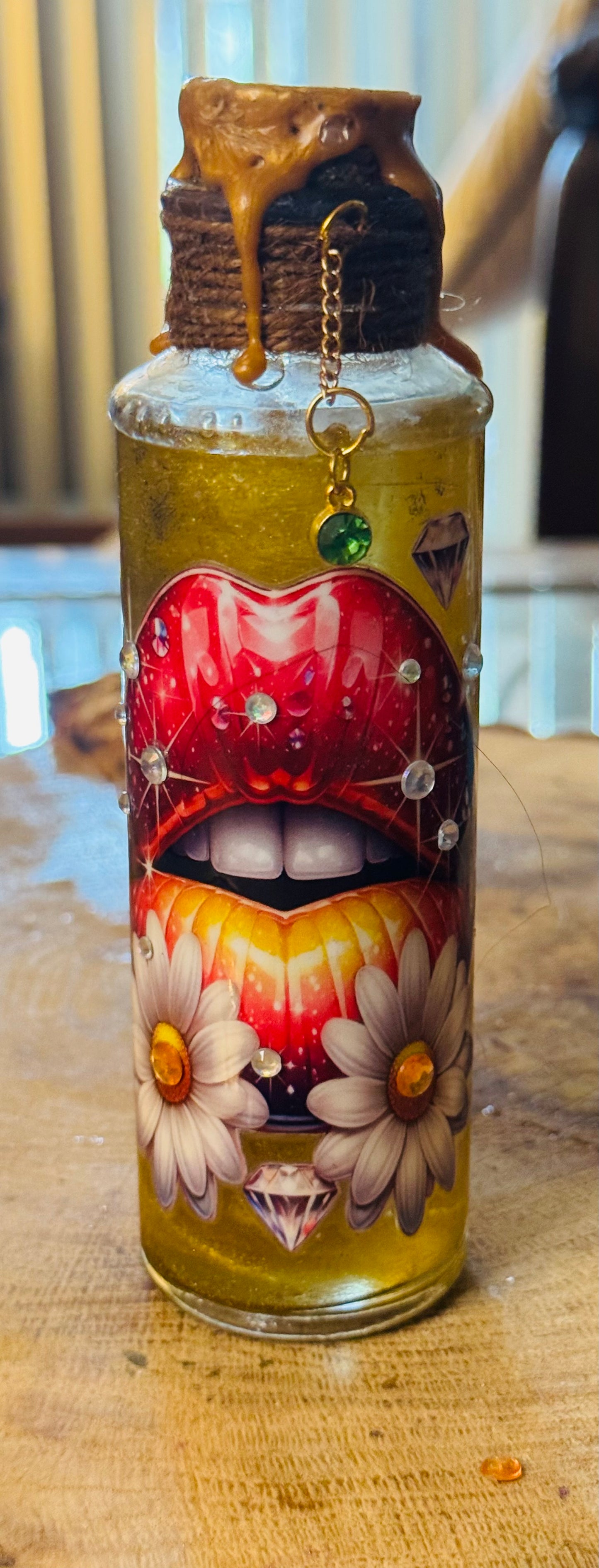 I Just Want Your Kiss ~  $30 Each ~ 6”H x 1 1/2”W    10.3 oz.