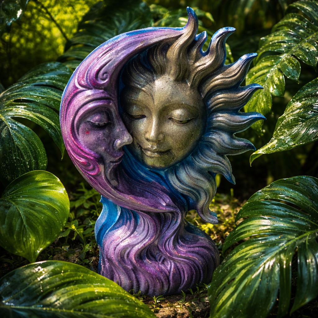 Quarter Moon Half Sun ~ $15 Each                                      4”H x 2 1/2W