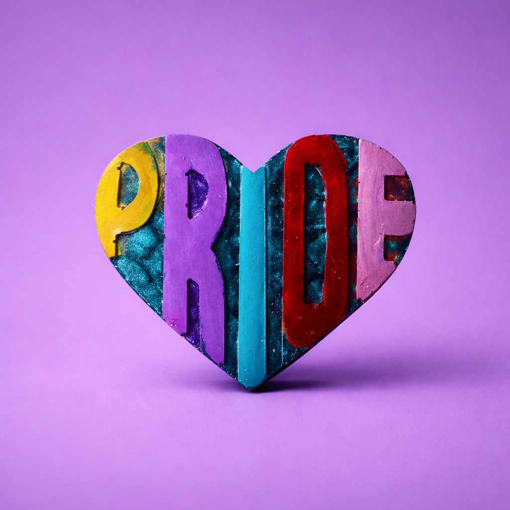 Pride In The Name Of Love ~ $23 Each                     3 1/4”H x 3 3/4”W