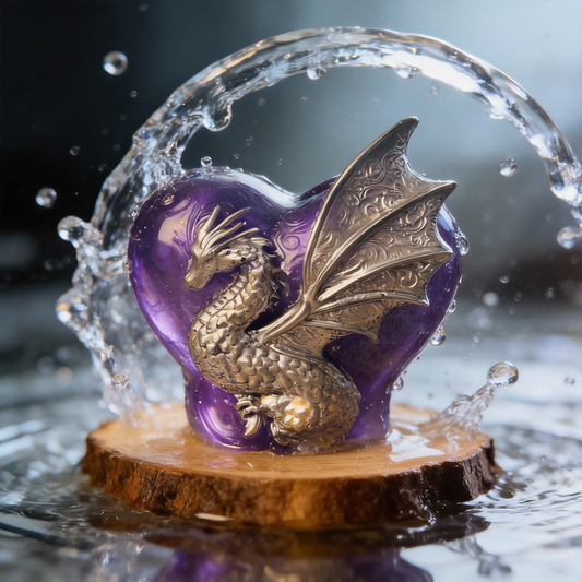 Dragon Love ~ 4”H x 3”W ~ 10.4oz

10.4 oz.