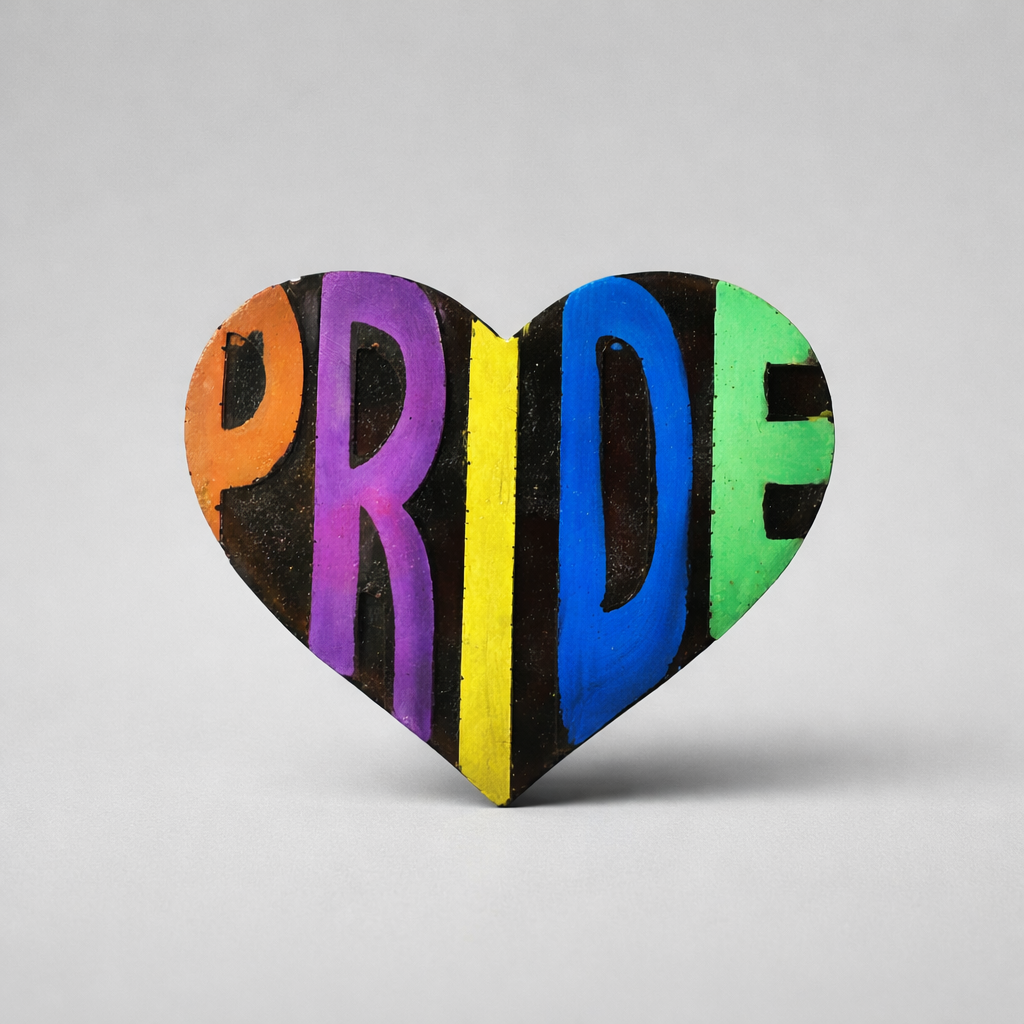 Pride In The Name Of Love ~ $23 Each                     3 1/4”H x 3 3/4”W