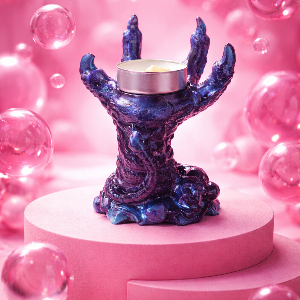 Claw Votive ~ 5”H x 3 3/4”W ~ 6.5 oz