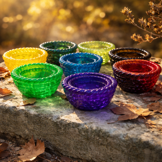 A Tisket, A Tasket, I Have 2 Little Baskets 2”H x 3 1/4”W~ 4.3oz