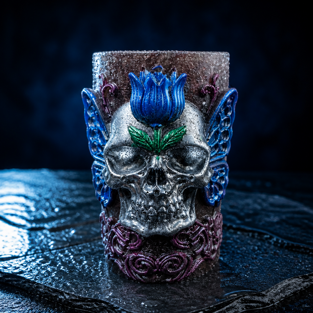 Skulls With Wings             3 1/2”H x 2 1/4”W ~ $30.00 Each