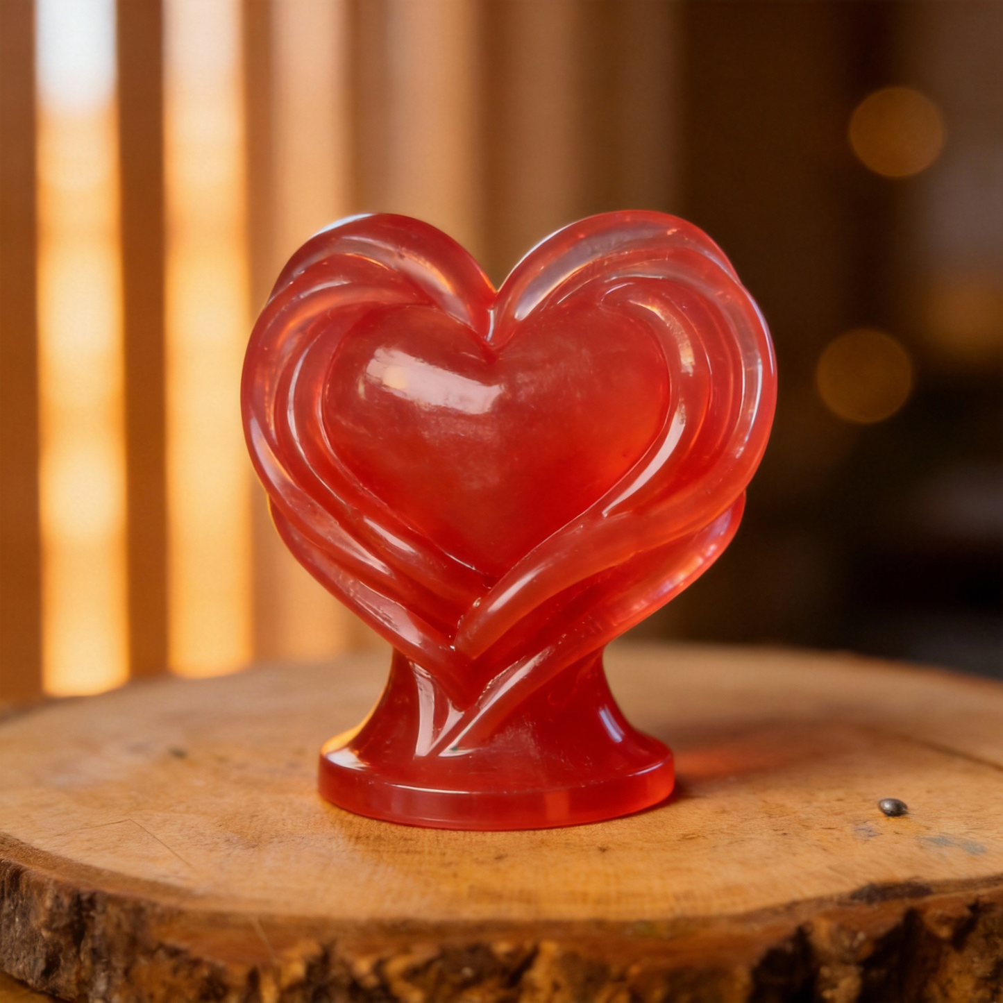 Shape Of My Heart ~ $15 Each                                       3”H x 2 1/2”W ~ 3.2 oz.