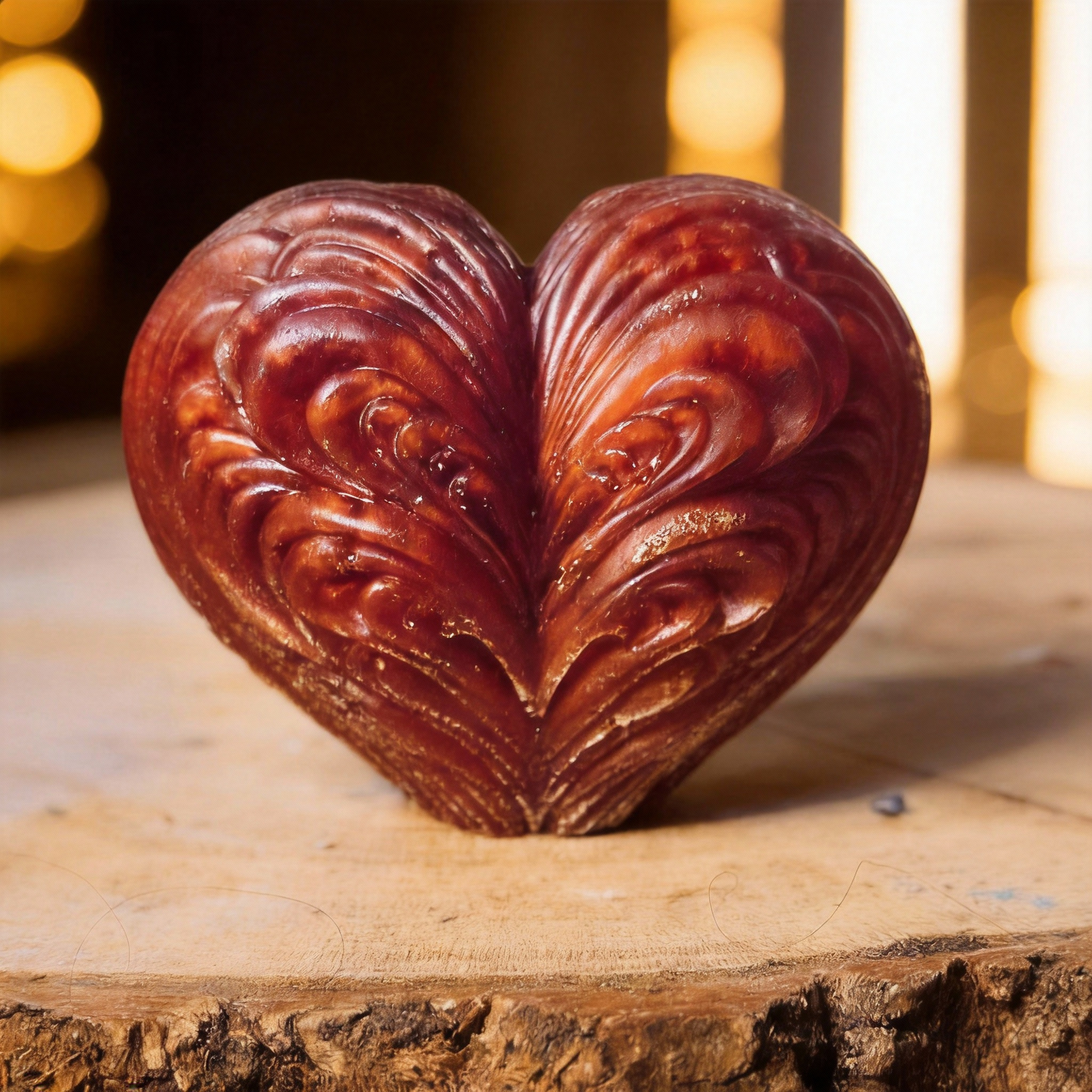 Tell It To My Heart ~ $30 Each ~ 2 1/2”H x 3”W ~ 6.4 oz.