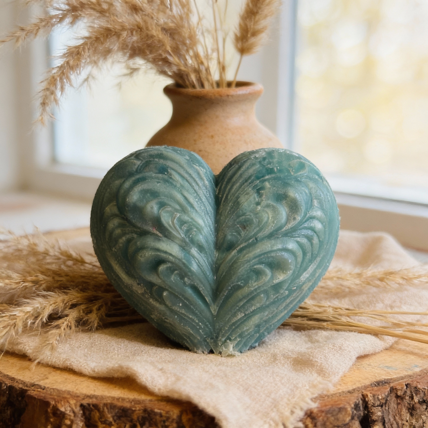 Tell It To My Heart ~ $30 Each ~ 2 1/2”H x 3”W ~ 6.4 oz.