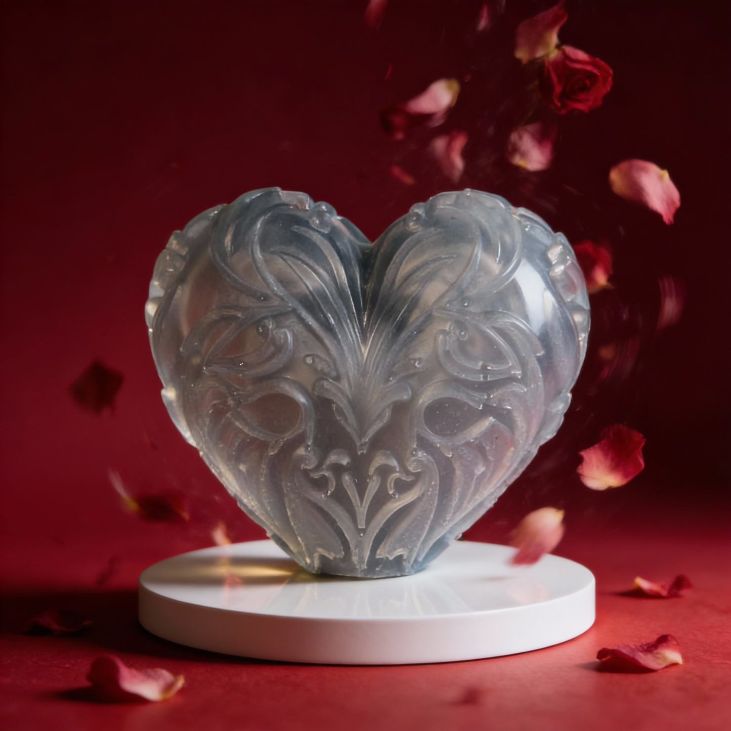 Tell It To My Heart ~ $30 Each ~ 2 1/2”H x 3”W ~ 6.4 oz.