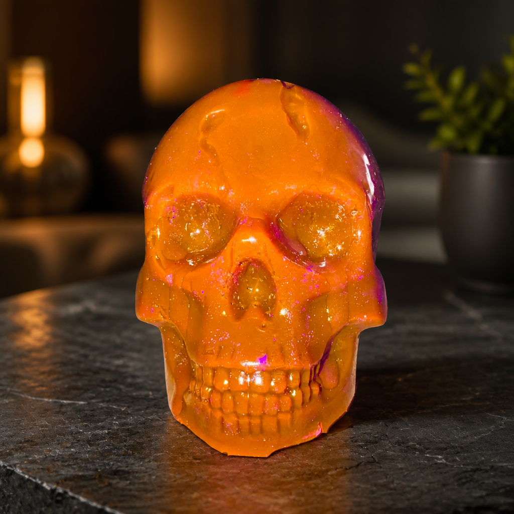 Skull Time ~ 3”H x 2 1/2”W $30.00