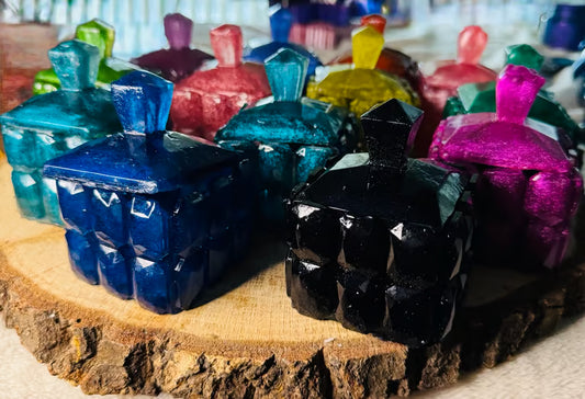 Trinket Box Series ~ 4”H x 2 1/4”W x 2”D