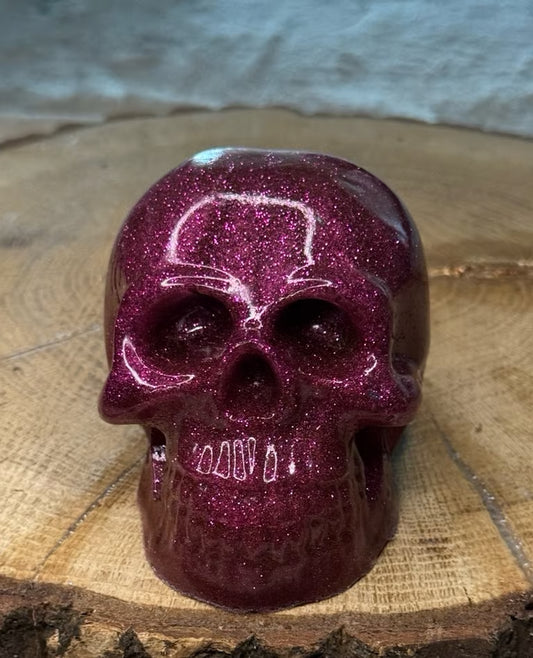 Skulls Made of Resin ~ 3 x 3 1/2 Medium Size