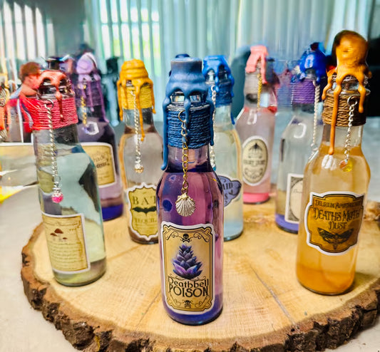 Potion Bottles Series 2 ~ 7”H x 1 1/2”W