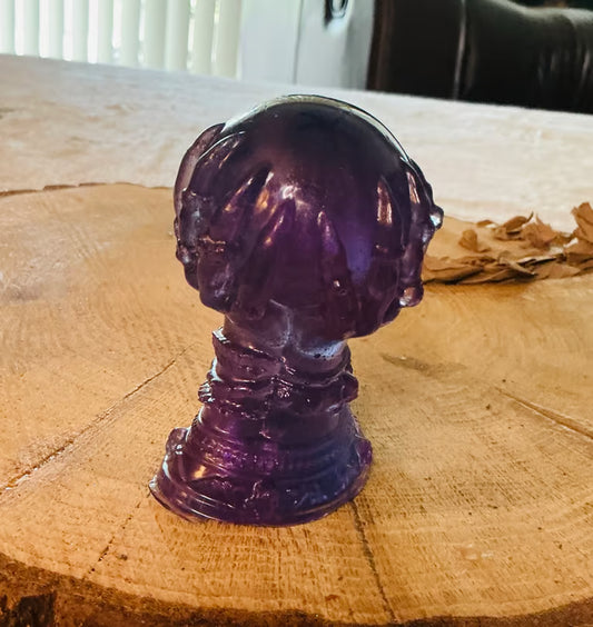 Crystal Ball Made of Resin ~ 3 1/2”H x 2”W