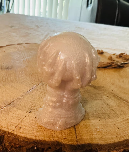 Crystal Ball Made of Resin ~ 3 1/2”H x 2”W