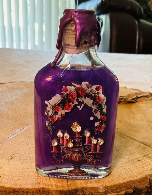 Gothic Romance Potion Bottles ~ 7H x 2 1/2W