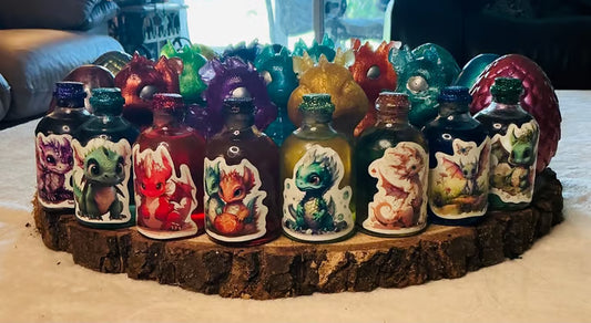 Baby Dragon Potion Bottle.