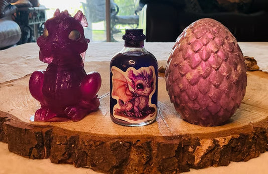 Baby Dragon Potion Bottle.