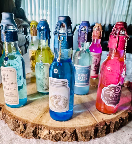 Potion Bottle Series 3 ~ 7”H x 1 1/2”W