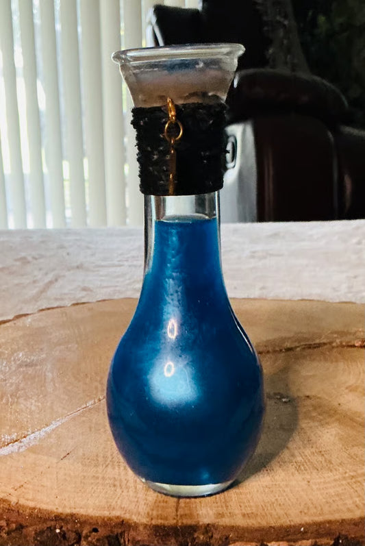 Blossom Potion Bottles ~ 6”H x 2 1/4”W