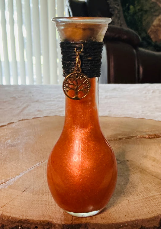 Blossom Potion Bottles ~ 6”H x 2 1/4”W