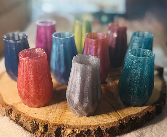 Bud Vases Series 1 ~ 4”H x 2 1/2W